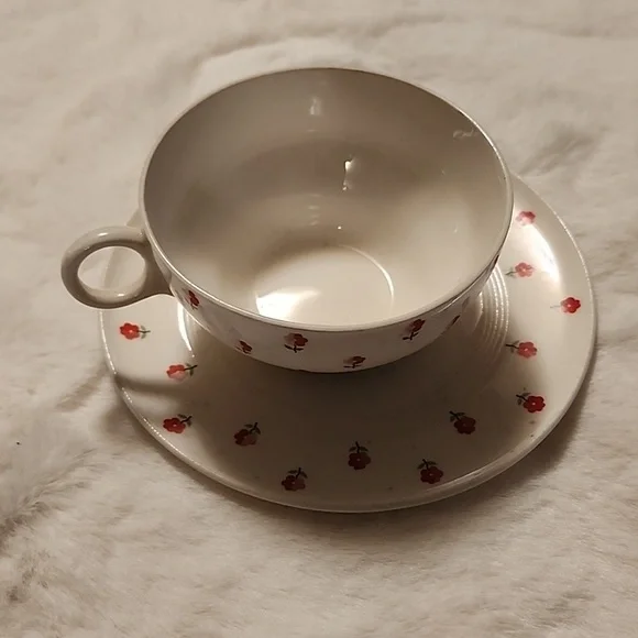 VINTAGE CAVITTI-SHAW 116D TEAPLATE & π΅ TEACUP - Picture 2 of 8